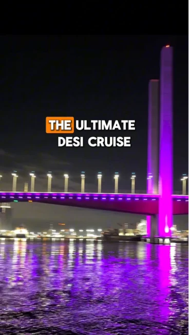 Night cruise campaign creative